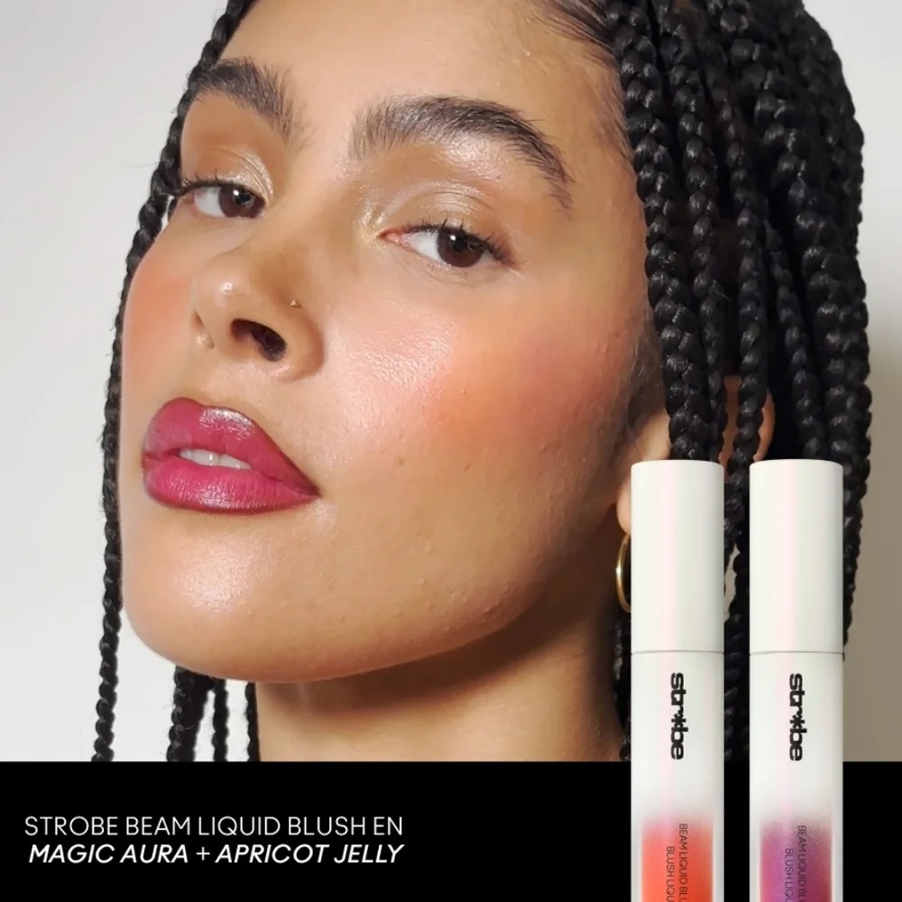 Mac Strobe Liquid Blush Plummy Bare Cherry Wine Brand New In Box Full Size